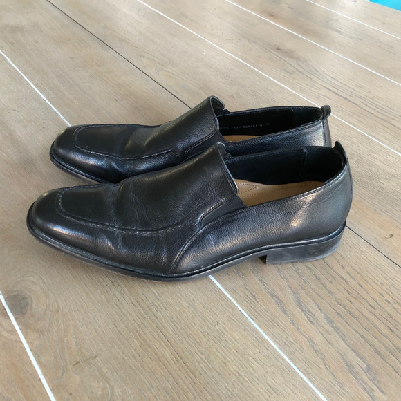 *Cole Haan Sz 12M Black Leather Slip Loafer Shoe main image 7